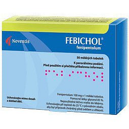 Febichol perorální orální tobolky měkké 50 x 100 mg