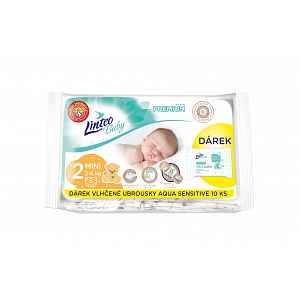 Linteo Baby PREMIUM 2 Mini 3-6 kg dětské plenky 5 ks +dárek