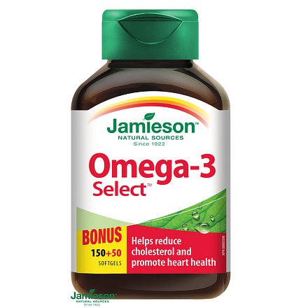 Omega-3 Select 1 000 mg 200 kps.