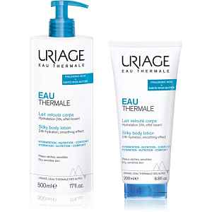 Uriage Eau Thermale Silky Body Lotion sada pro jemnou a hladkou pokožku