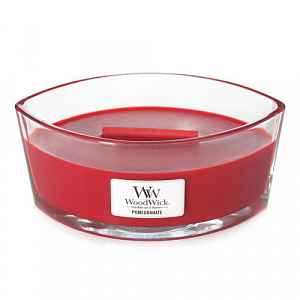 WoodWick vonná svíčka loď Pomegranate  453,6 g