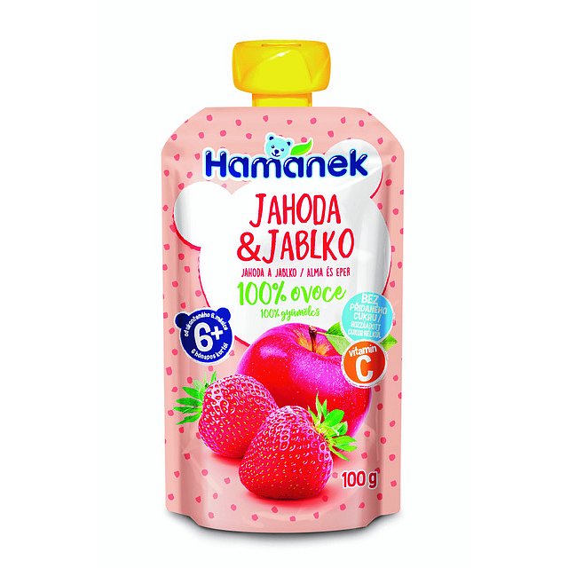 HAMÁNEK Jahoda & jablko 100 g