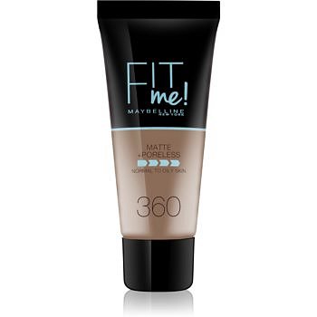 Maybelline Fit Me! Matte+Poreless matující make-up pro normální a mastnou pleť odstín 360 30 ml