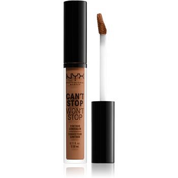 NYX Professional Makeup Can't Stop Won't Stop tekutý korektor odstín 15.7 Warm Caramel 3,5 ml