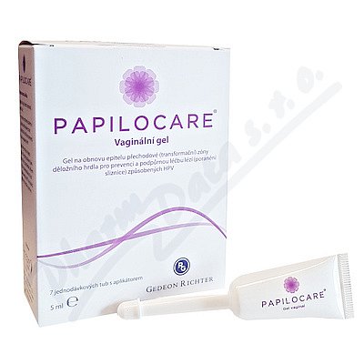Papilocare vaginální gel 7x5ml
