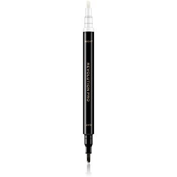 Revolution PRO Day & Night oboustranná tužka na obočí odstín Ash Brown 1,6 ml