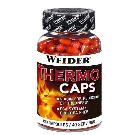 Weider, Thermo caps, 120 kapslí