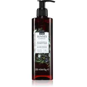 Avon Senses Essence Rosemary & Carrot Seed jemné tekuté mýdlo na ruce 250 ml