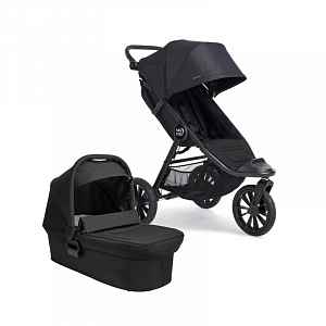 Baby Jogger CITY ELITE 2 set 2v1 (kočárek+korba) OPULENT BLACK