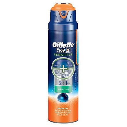 Gillette Fusion ProGlide Sensitive Alpine Clean gel 170ml