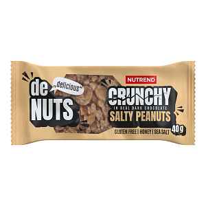 Nutrend DeNuts Crunchy slané arašídy 40 g