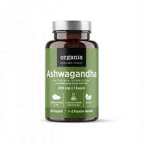Organis Ashwagandha 300 mg 90 kapslí