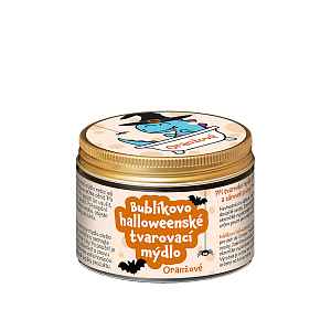PURE HARMONY Bublíkovo halloweenské tvarovací mýdlo oranžová 100 g