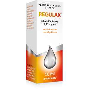 Regulax Pikosulfat kapky 7.23mg/ml 10ml