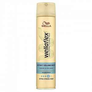 Lak na vlasy pro objem Wellaflex Instant Volume Boost (Hairspray) 250 ml