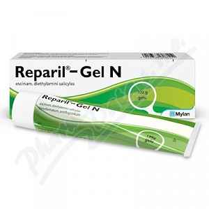 Reparil-Gel N 10mg/g+50mg/g gel 100g I