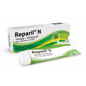 Reparil-Gel N 10mg/g+50mg/g gel 100g I