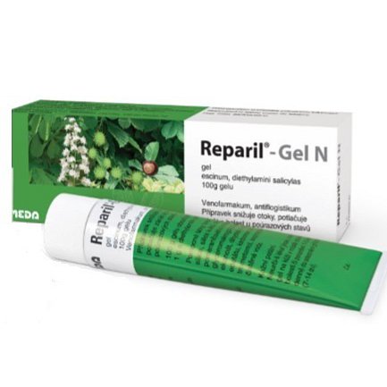 Reparil-Gel N 10mg/g+50mg/g gel 100g I