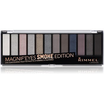 Rimmel Magnif’ Eyes paleta očních stínů odstín 003 Smoked Edition 14,16 g