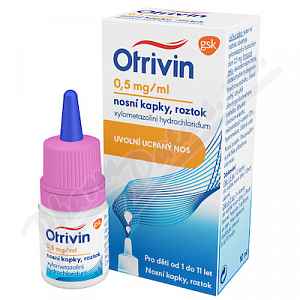 Otrivin 0,5mg/ml nosní kapky 10ml