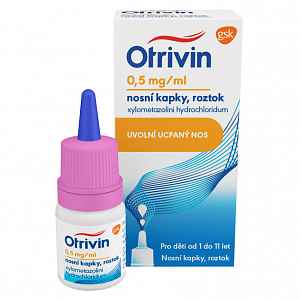 Otrivin 0,5mg/ml nosní kapky 10ml