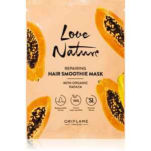 Oriflame Love Nature Organic Papaya regenerační maska na vlasy 30 ml