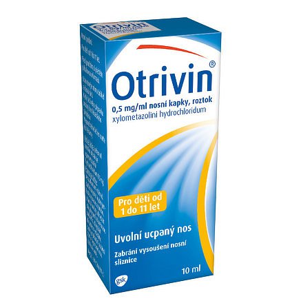 Otrivin 0,5mg/ml nosní kapky 10ml