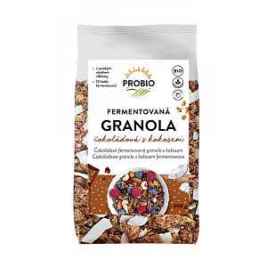 PROBIO Müsli křupavé Granola fermentovaná čokoládová s kokosem BIO 300 g