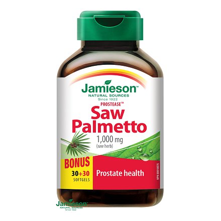 Prostease™ Saw Palmetto 125 mg na prostatu 60 kps.