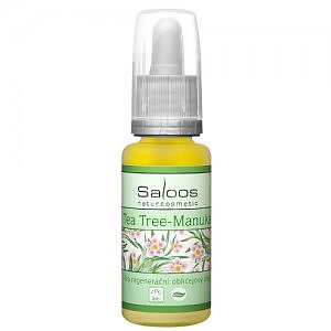 SALOOS Bio regenerační obličejový olej Tea tree - Manuka 20ml