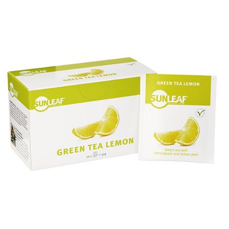 SUNLEAF Zelený čaj s citronem 20 sáčků