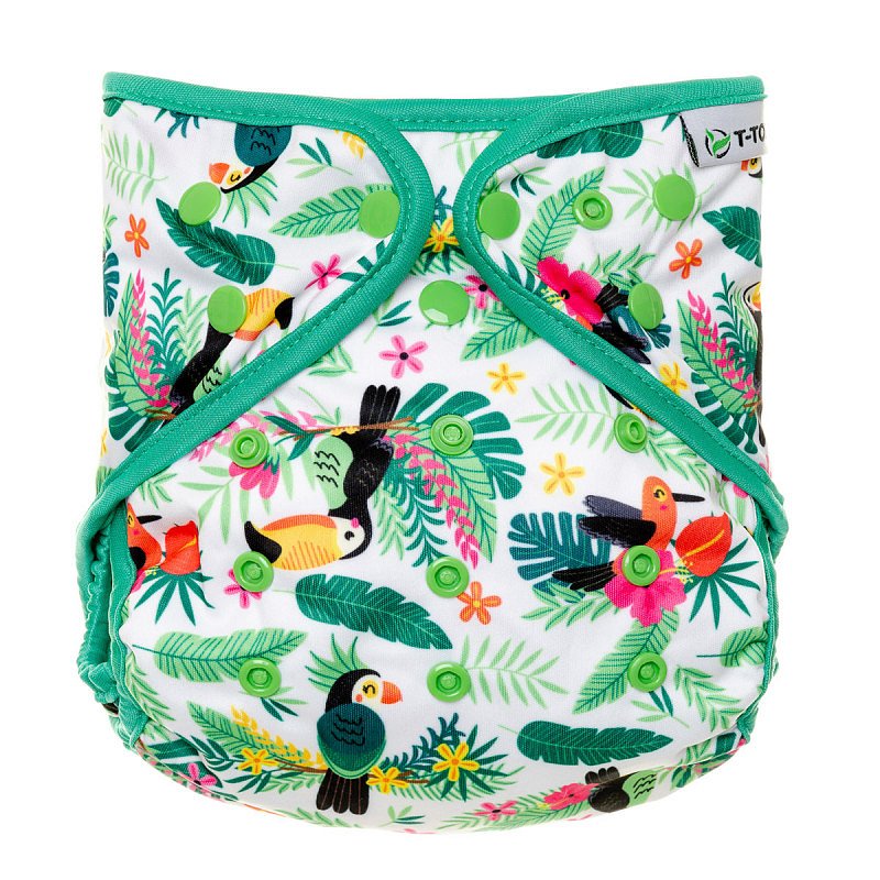 T-TOMI Svrchní kalhotky, parrots