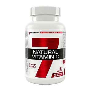 7NUTRITION Natural Vitamin C 60 kapslí