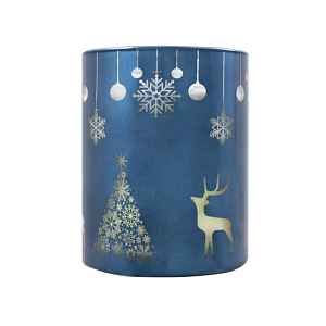 Q-Home vonná svíčka Festive Night Blue 426 g