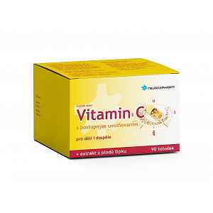 Vitamin C s postupným uvolňováním 90 tablet