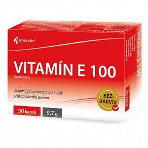 Vitamín E 100 mg orální tobolky 50 blistr