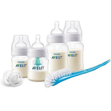 Avent Novorozenecká startovní sada Classic+ventil AirFree bílá