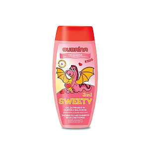 Dětský sprchový gel a šampon s kondicionérem 3v1 Subrina Sweety - 250 ml (053018)