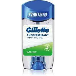 Gillette Antiperspirant Hydrating Gel Aloe Scent gelový antiperspirant s hydratačním účinkem pro muže 70 ml
