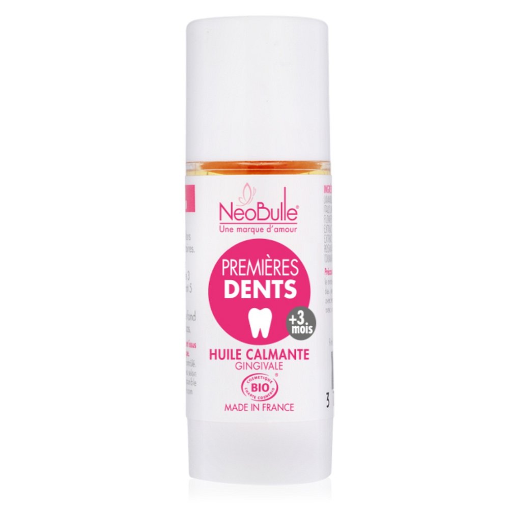 NEOBULLE Dětský olej při prořezávání prvních zoubků Bio 9 ml