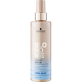 Schwarzkopf Professional Blondme tónovací sprej pro blond vlasy odstín Steel Blue  250 ml