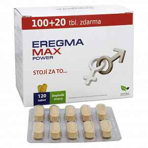 Eregma MAX power 100 + 20 tablet ZDARMA