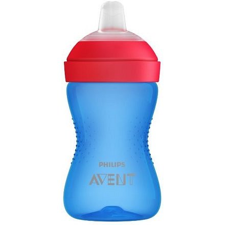 Avent netekoucí hrneček 300 ml jemná hubička modrá