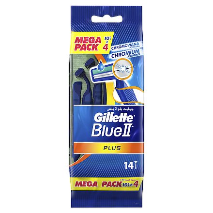 BlueII Plus Sensitive pohotová holítka 10+4ks