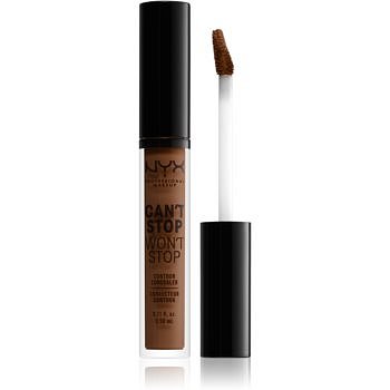 NYX Professional Makeup Can't Stop Won't Stop tekutý korektor odstín 19 Mocha 3,5 ml