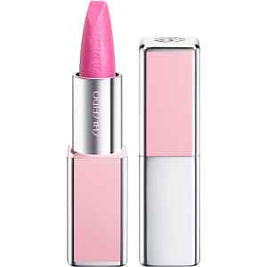 Shiseido Technosatin Pink saténová rtěnka odstín 02 Sparkling Pink 3.3 g