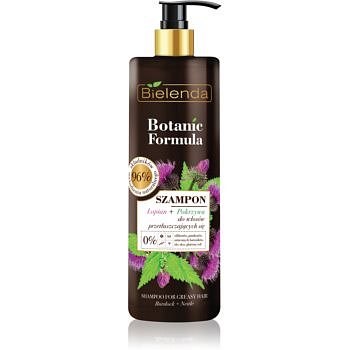 Bielenda Botanic Formula Burdock + Nettle šampon pro mastné vlasy  400 g