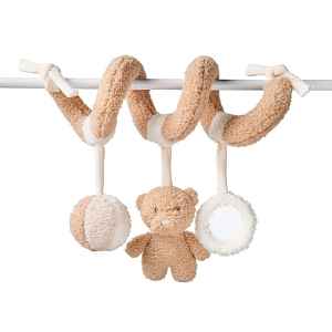 NATTOU Hračka spirála Teddy medvídek 20 cm, 0m+