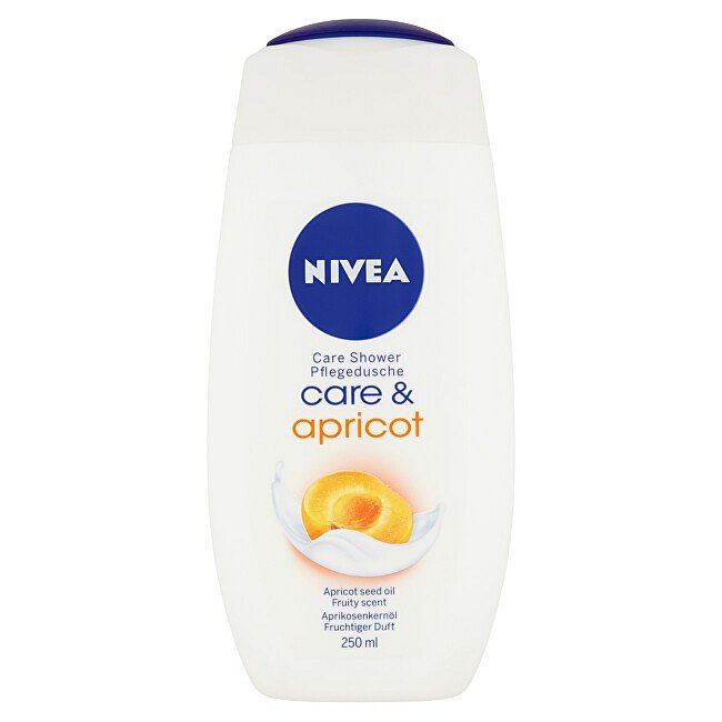 Nivea pečující sprchový gel Care & Apricot 250 ml