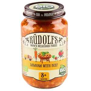 Rudolfs Lasagne s hovězím masem BIO 190 g